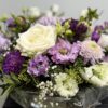 Composition florale de Toussaint – Douceur violette